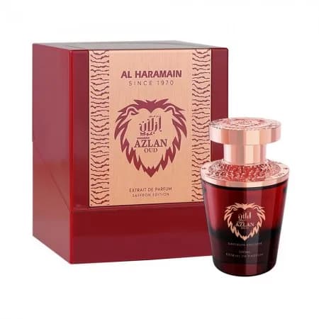 Perfume Al Haramain Azlan Oud Saffron Edition Extrait de Parfum Unissex 100ML