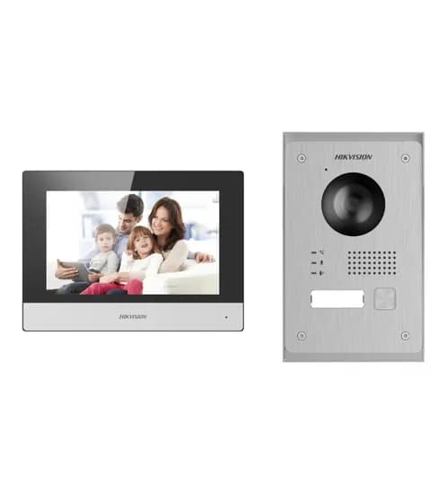 Hikvision Kit Interfone IP com Video DS-KIS703Y-P