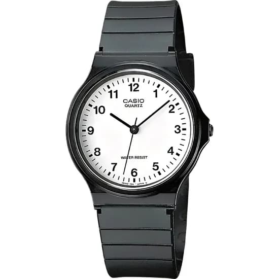 Relógio Casio MQ-24-7BLDF Analógico Unissex - Preto/Branco