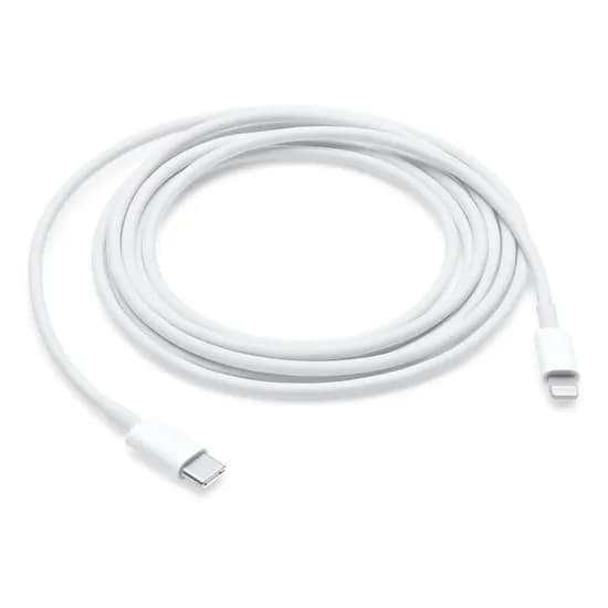 Cabo Lightning A USB-C Apple MQGH2ZM/A - Branco 2 Metros