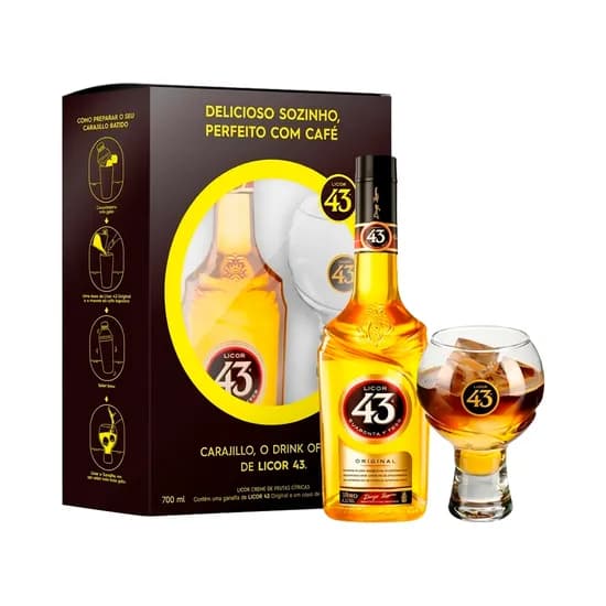 Licor 43 700ML + Vaso