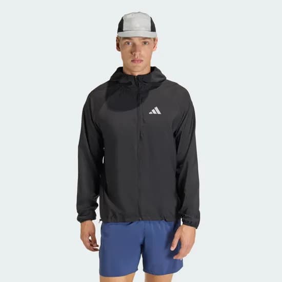 Chaqueta Adidas Performance Rompe Viento Negro