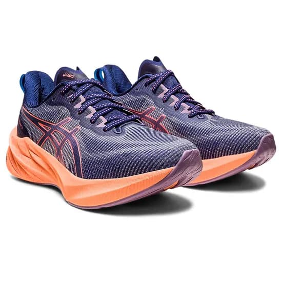 Tênis Asics Feminina 1012B410.400 37 Novablast 3 Le - Indigo Blue/Papaya