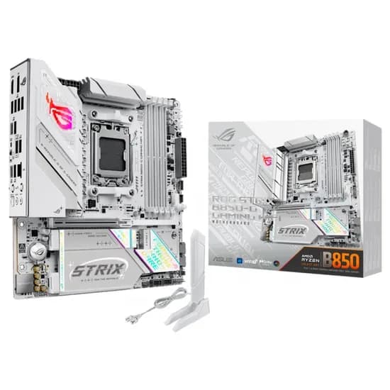 MB AM5 Asus Rog Strix B850-G Gaming Wifi DDR5 HDMI DP/2USB-C/4M.2 White
