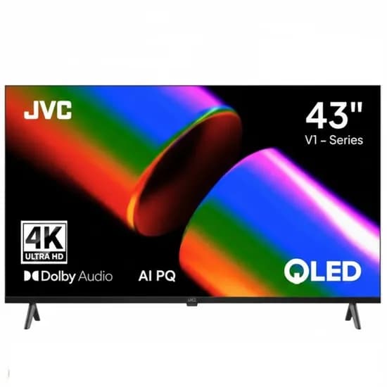 Smart TV Qled 43" JVC 43KB758 4K Google