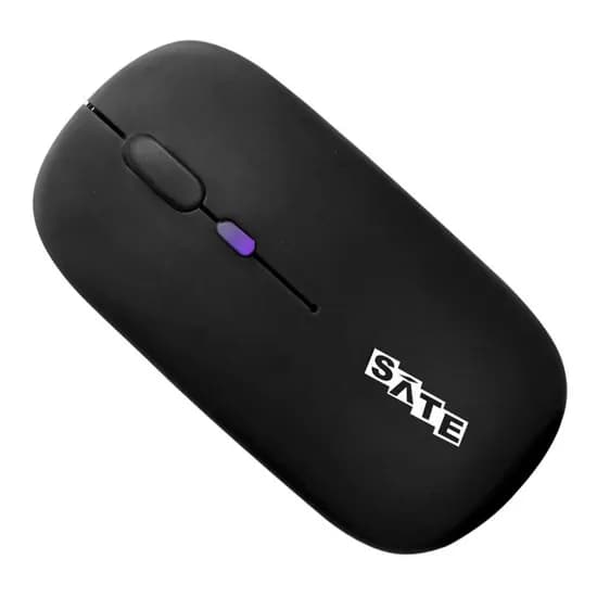 Mouse Satellite A781G Preto Bluetooth e 2.4GHZ Sem Fio