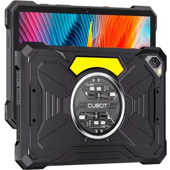 Tablet Cubot Tab Kingkong s / 6GB / 256GB / Lte / Dual Sim / 10.1" / 15300MAH / 48MP - 16MP / Android 15 - Preto