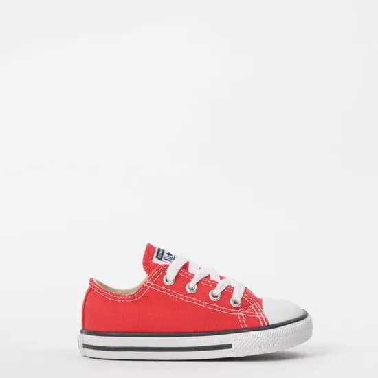 Calzado Converse Allstar Kids Ox Rojo