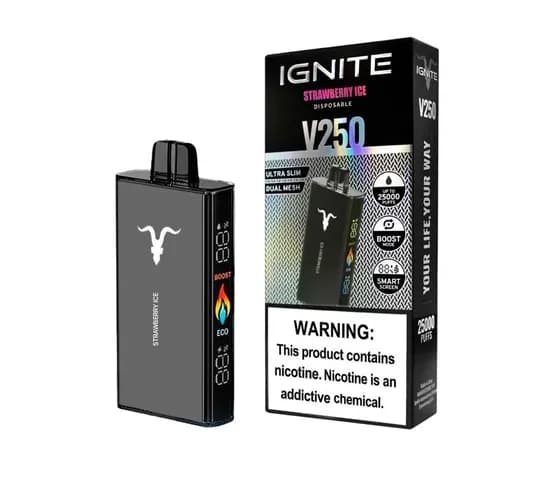 Ignite V250 Black Strawberry Ice
