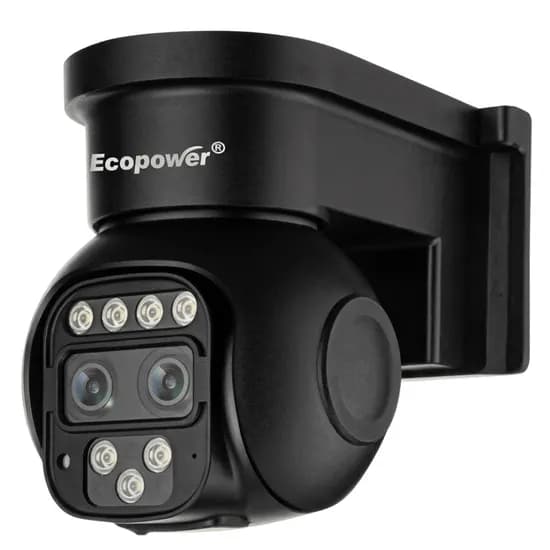 Câmera IP Ecopower EP-C082 Wi-Fi 4MP - Black
