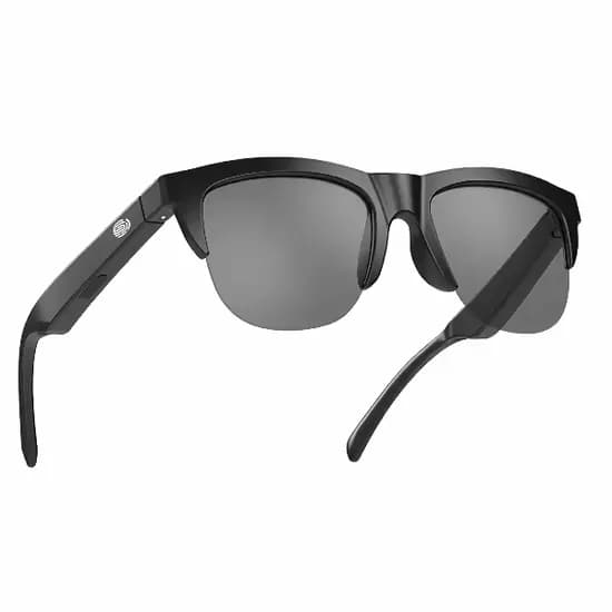 Oculos de Sol Smart Wireless F-06 Glasses Headset com Bluetooth 5.3 / IPX4 / Recarregável / 80MAH - Preto