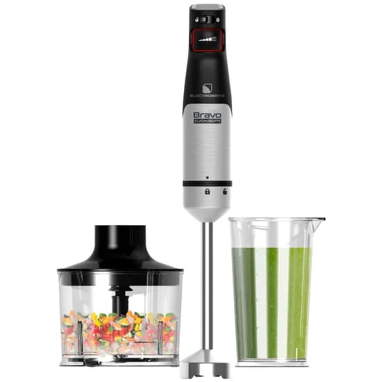 Multiprocessador Electrobras Bravo Mixer EBMX-1200 220V 50/60HZ - Preto/Prata