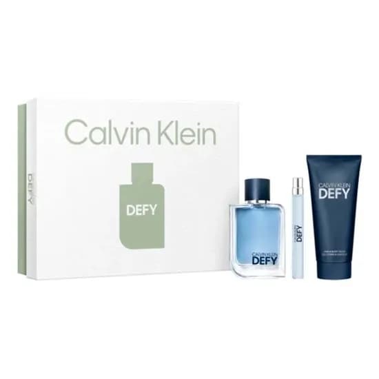 Calvin Klein Perfume Kit Defy M Eau de Toilette 100ML+SG100ML+10ML