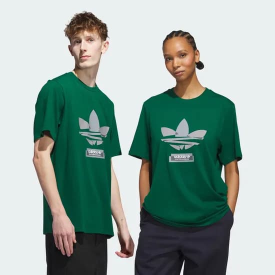 Remera Adidas Skate Tref Tee Verde
