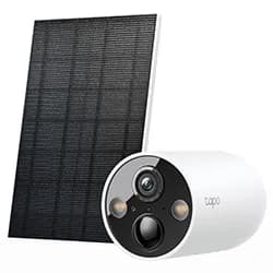 Câmera de Segurança TP-Link Tapo C425 Kit Outdoor / Painel Solar / 2K QHD - Branco
