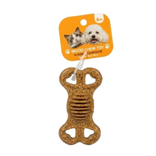 Brinquedo p/Animal de Estimação MZ-411 Osso GYI006 7X4X3CM