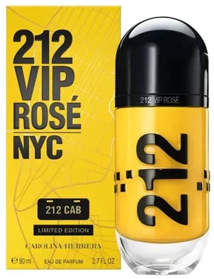 Perfume Carolina Herrera 212 Vip Rosé 212 Cab Limited Edition Edp 80ML - Feminino