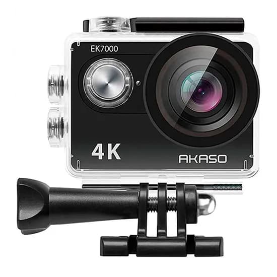 Câmera de Ação Akaso EK7000 - 4K - 20MP - Wi-Fi - Preto