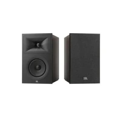 Caixa Bookshelf JBL Stage 250B Black Par