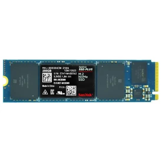 HD SSD M.2 250GB Sandisk Plus Nvme