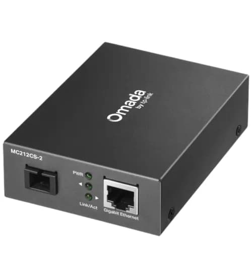 F. Media Conv. TP-Link MC212CS-2 Omada Gigabit WDM 2KM