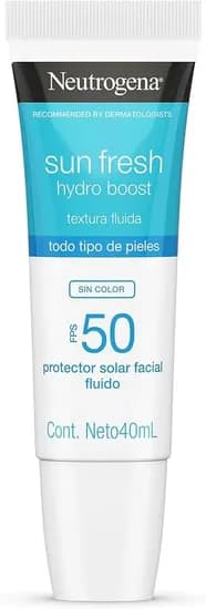 Neutrogena Hydro Boost Protector Solar Sin Color SPF 50 40ML