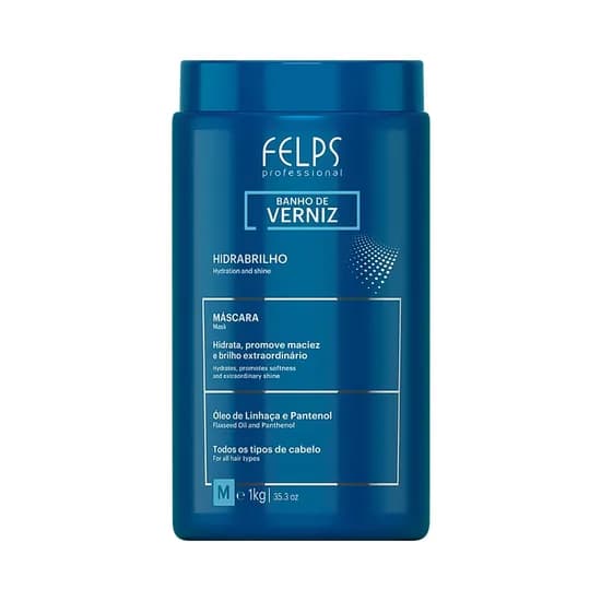 Mascarilla Capilar Felps Banho de Verniz 1KG