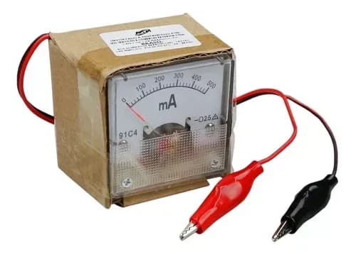 Amperimetro Analógico Miliamperímetro 0 A 500MA [Cod.78217]