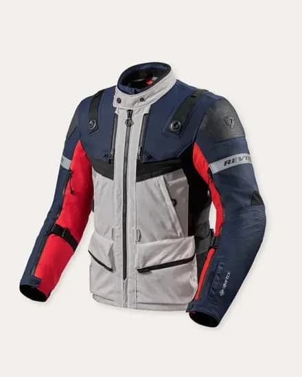 Jaqueta para Motociclista Revit Defender 3 Blue Red Goretex