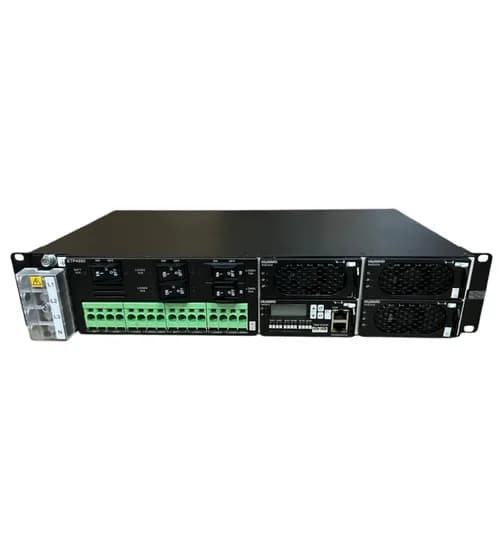 F. Olt Fonte Huawei ETP4890-A2 90A 3 Retif R4830N AC-48V DC