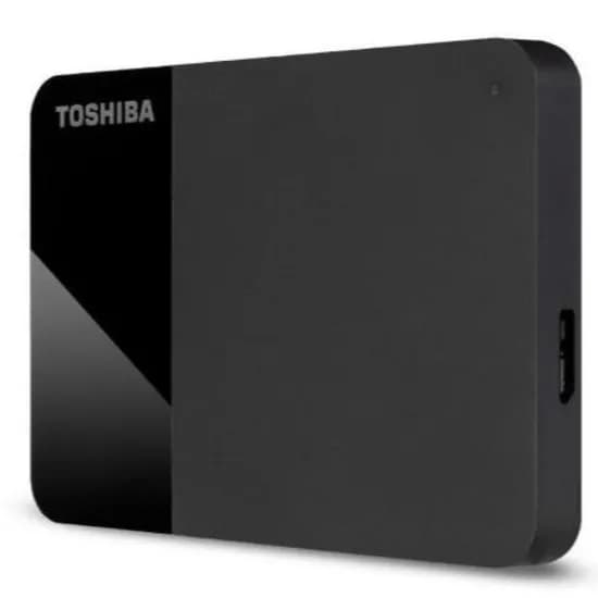 HD Externo 4TB Toshiba Canvio 2.5" Preto USB 3.0