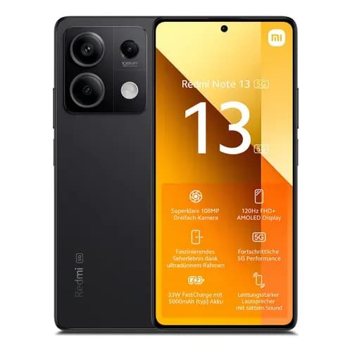 Celular Redmi 13 Note 8GB/256GB Black Caixa Feia