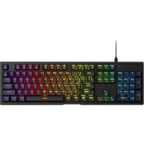 Teclado Gamer Mecânico Redragon Argo K670 100% RGB USB-C Switch Red - Black (Inglês)