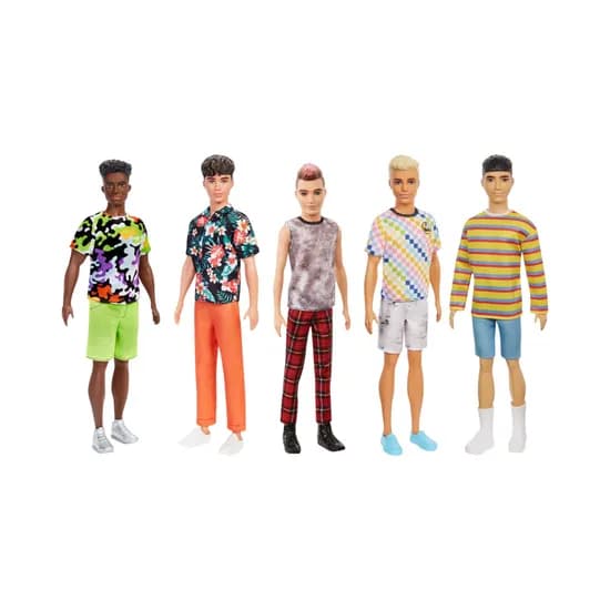 Muñeco Ken Mattel Barbie Fashionista DWK44 Surtido