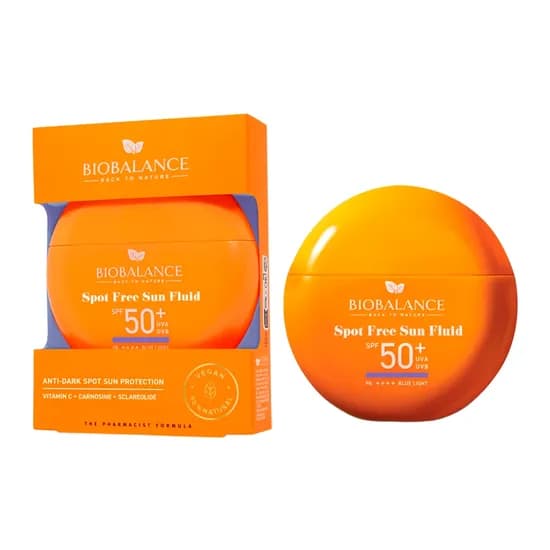 Protetor Facial Bio Balance Spot Free Sun Fluid Caixa SPF50 40ML