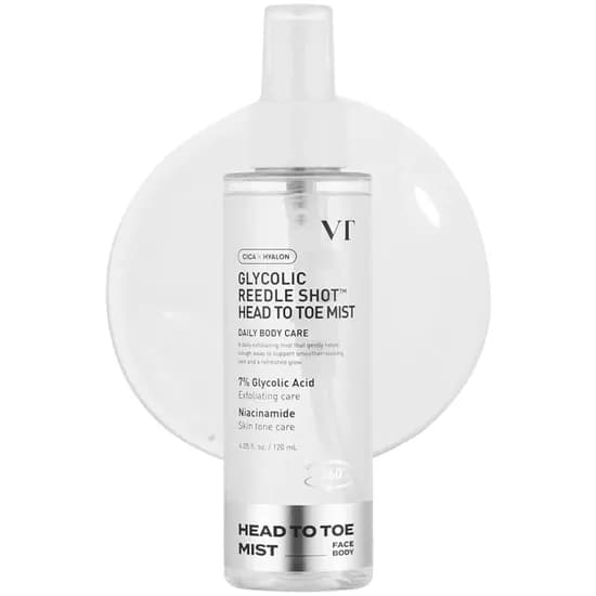 Esfoliante Facial VT Cosmetics Glycolic Reedle Shot Head To Toe de 120 ML