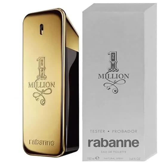 Tester Paco Rabanne One Million Masculino Eau de Toilette 100ML