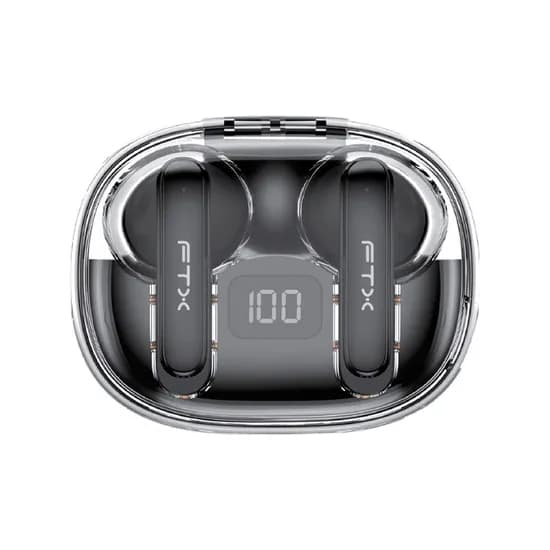 Fone de Ouvido FTX E80-BK - Bluetooth - Preto