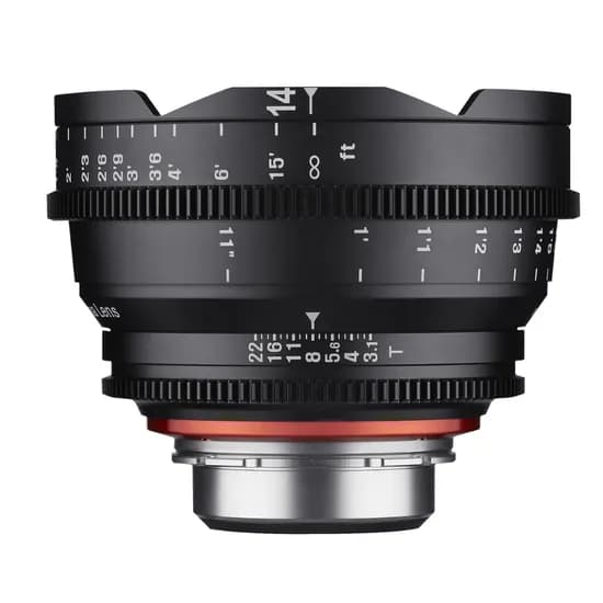 Lente Cine Samyang Xeen Sony 14MM T/3.1 e FF