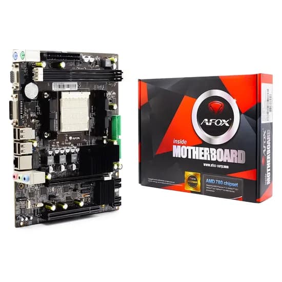 Placa Mãe Afox A78-MAD3 DDR3 Socket AM3 Chipset AMD A78 DDR3 Micro ATX