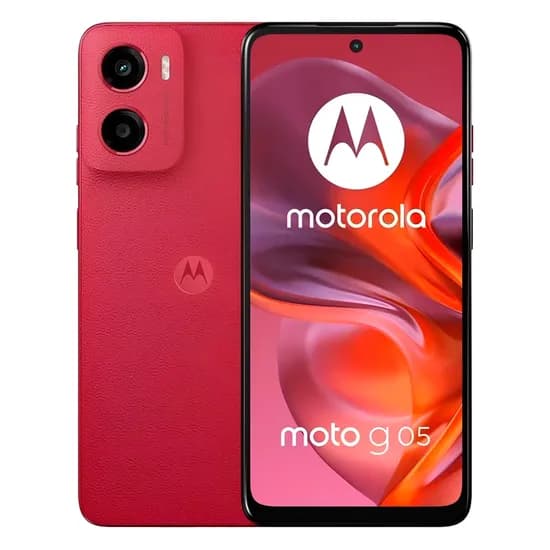 Smartphone Motorola Moto G05 XT-2523-2 64GB 4GB Ram Single Sim Tela 6.67" - Vermelho