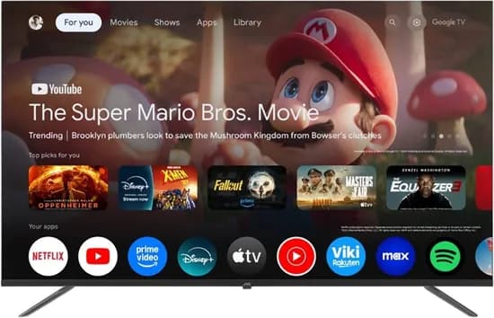 Smart TV LED JVC 58" LT58KM558 4K Uhd Bluetooth/Wi-Fi/Googletv