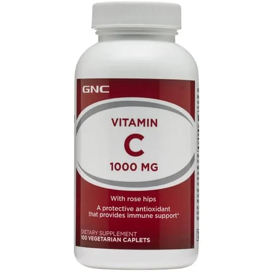 GNC Vitamina C 1000G 100 Cápsulas