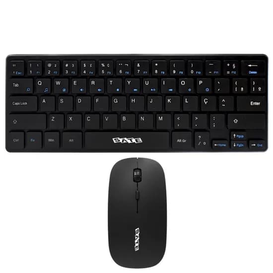 Teclado USB Satellite AK731G com Mou Sem Fio Portugues