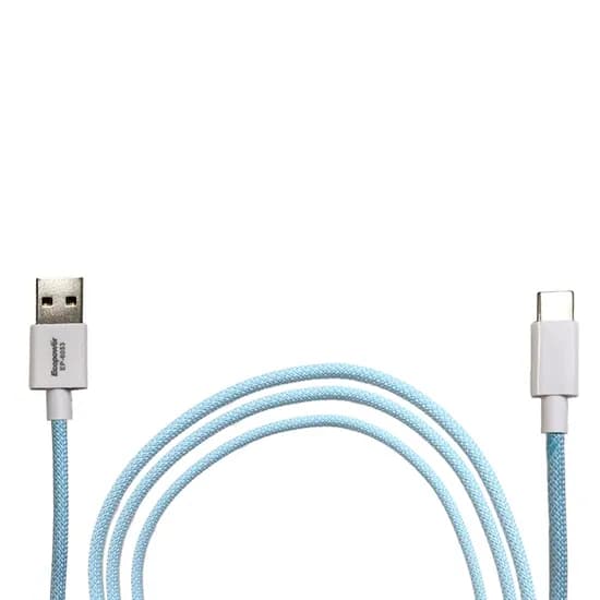Cabo USB Celular Ecopower EP-6052 Tipo-A para Tipo-C e Lightning