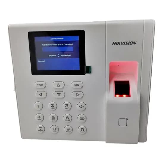 Hikvision Leitor Biometrico Digital DS-K1A8503EF(Cartão Pont