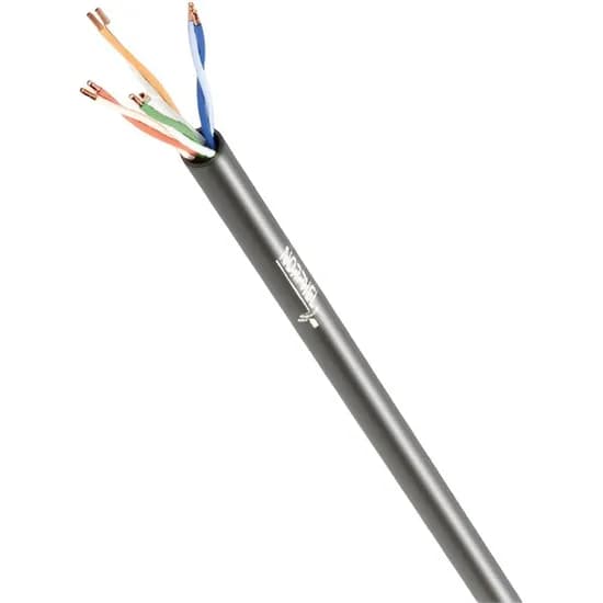 Cabo de Rede Utp Norphel CAT5E 100% Cobre Capa Simples - Preto 500 Metros