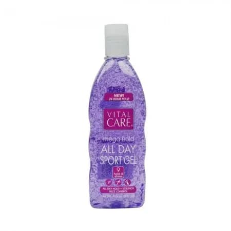 Gel para Cabelo Vital Care Mega Hold All Day Sport 300G