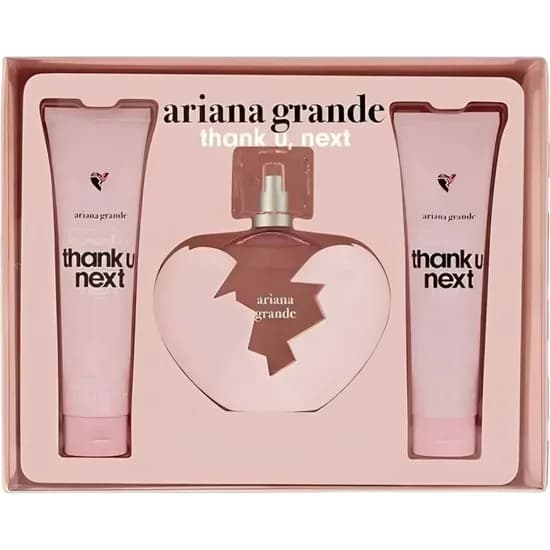 Kit Perfume Ariana Grande Thank U Next Edp - Feminino 3 Peças