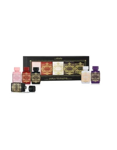 Conjunto Mini Perfume Lattafa Badee Al Oud Collection Edp - Unissex 5 X 5ML